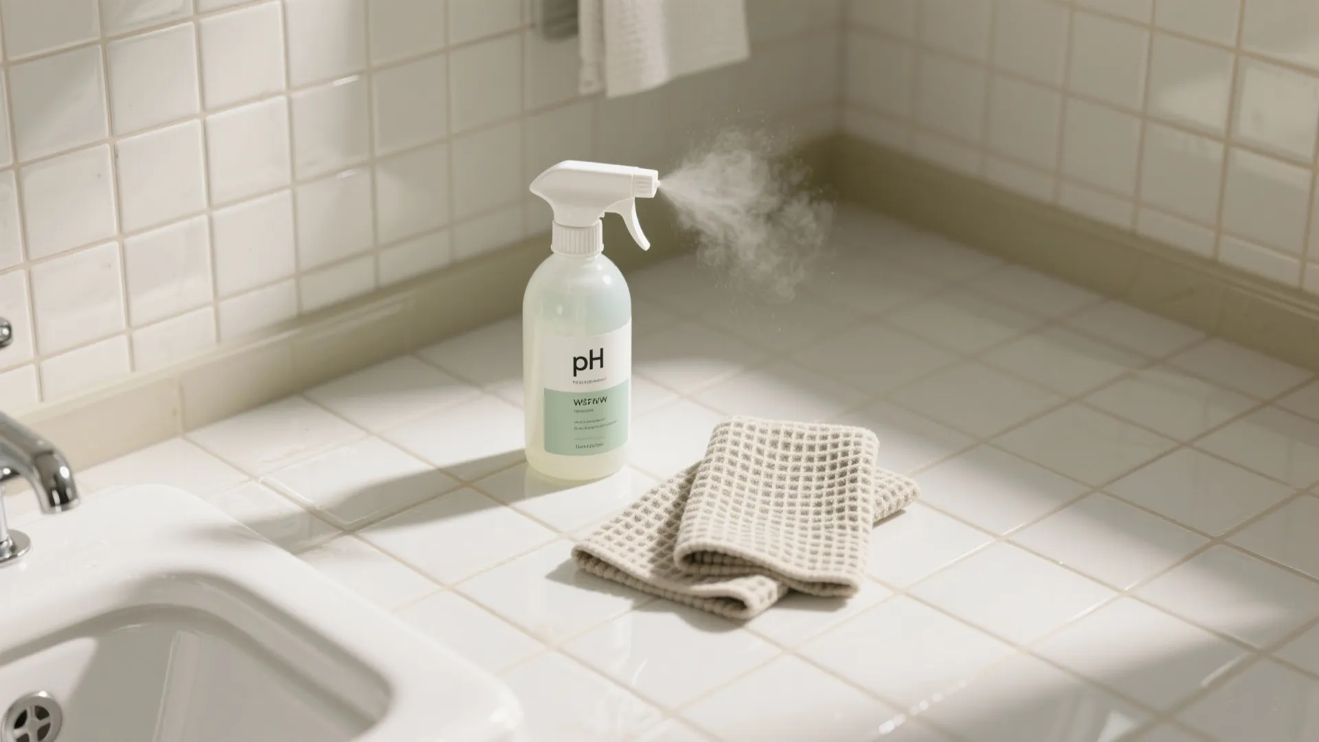 P1: pH-Neutral Daily Cleaner Ritual for Ceramic/Porcelain Tiles