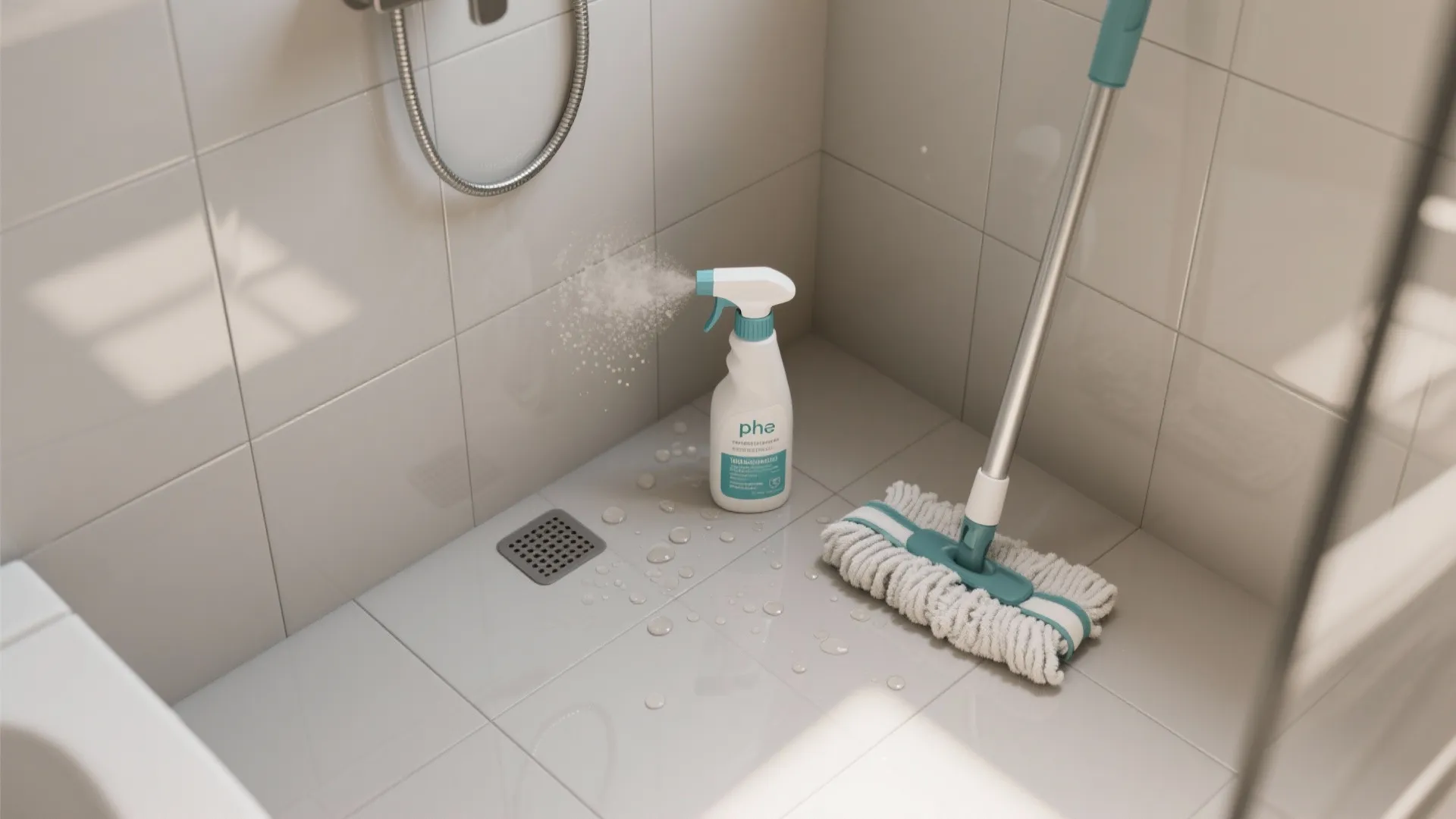 1) pH-balanced routine cleaner for ceramic & porcelain