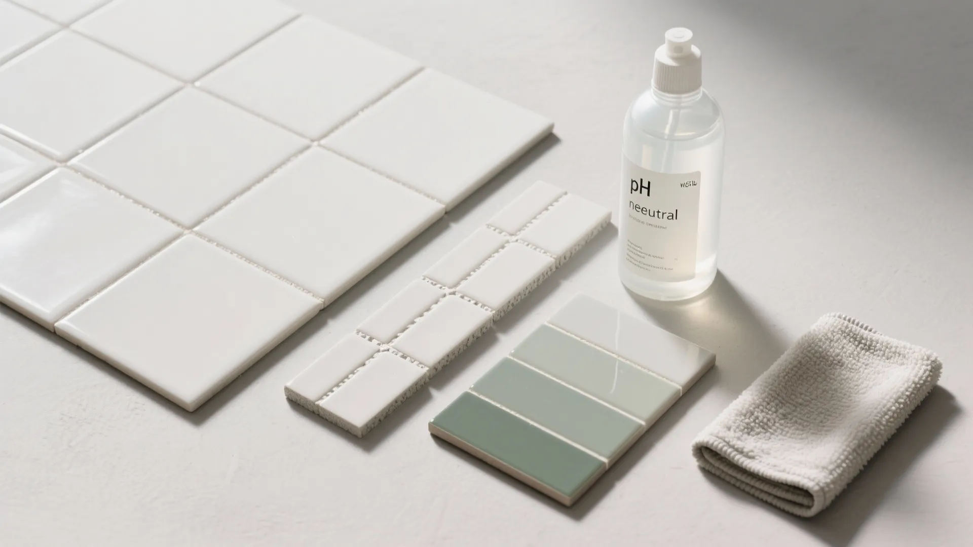 1) pH‑neutral cleaners for ceramic and porcelain