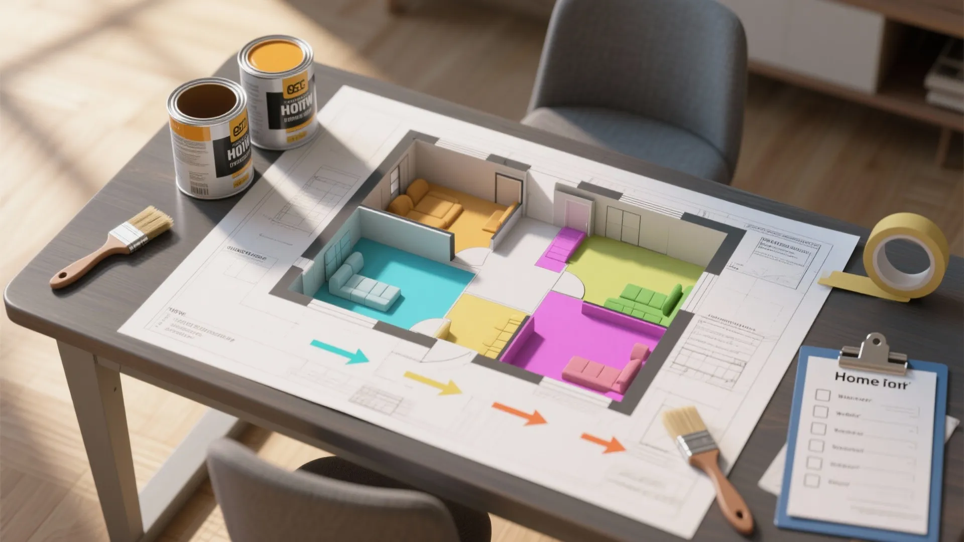 5. Room-by-Room Phasing and DIY Prep