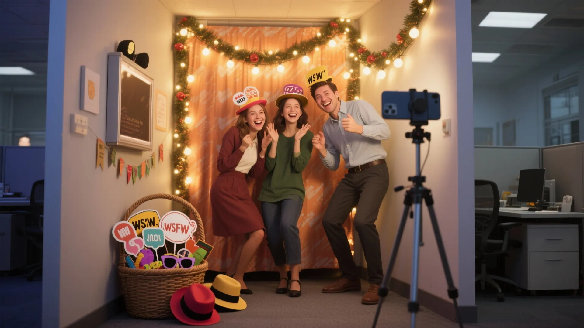 5. Themed Photo Booth with Props