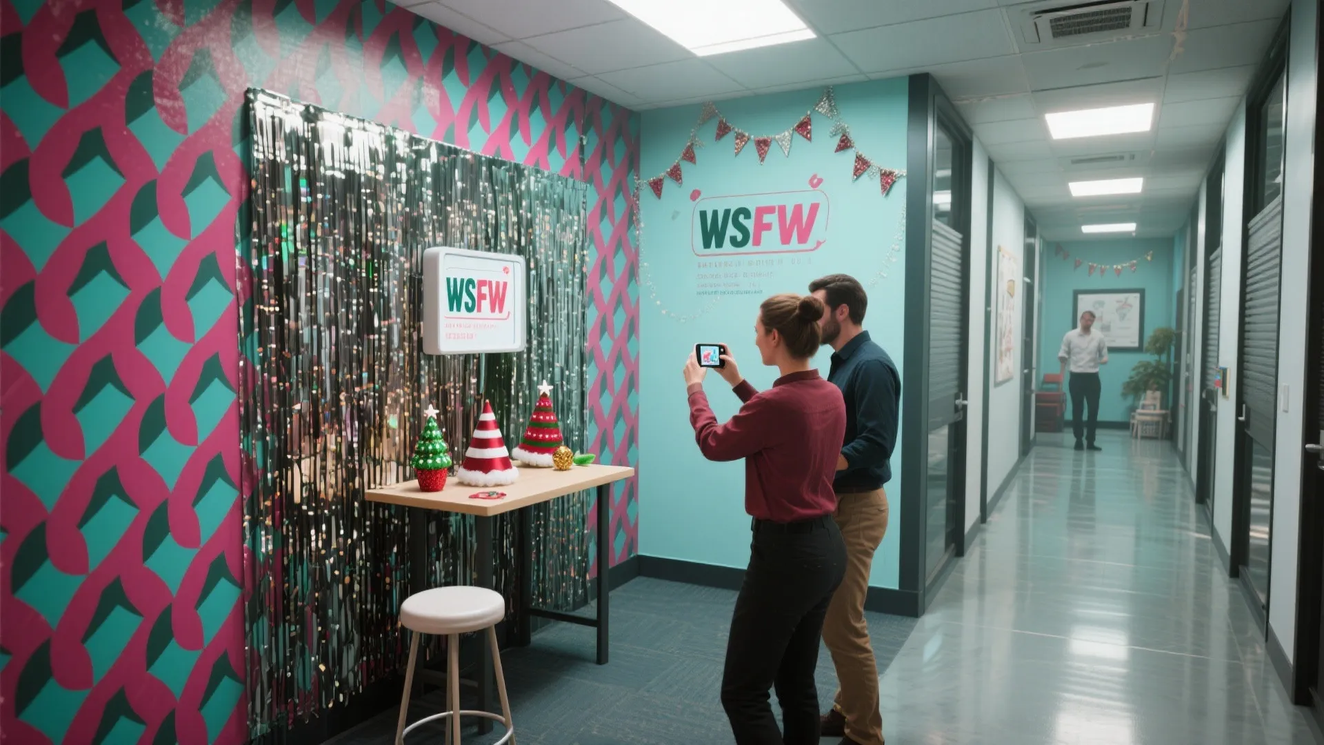 3. Themed Photo Booth Wall