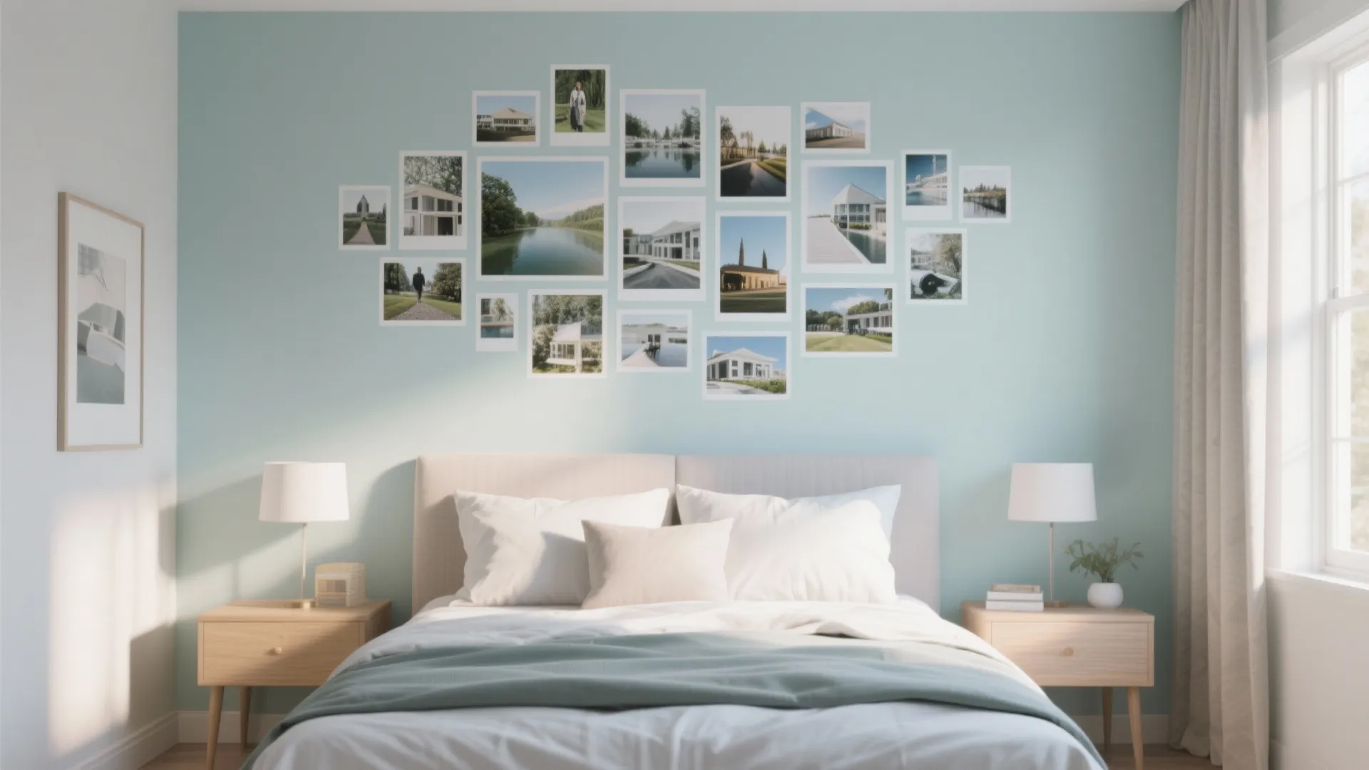 Photo collage decal
