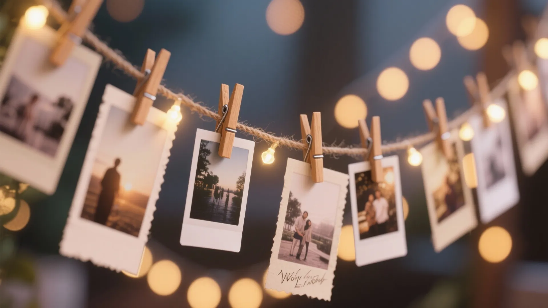 Memory Photo Garland