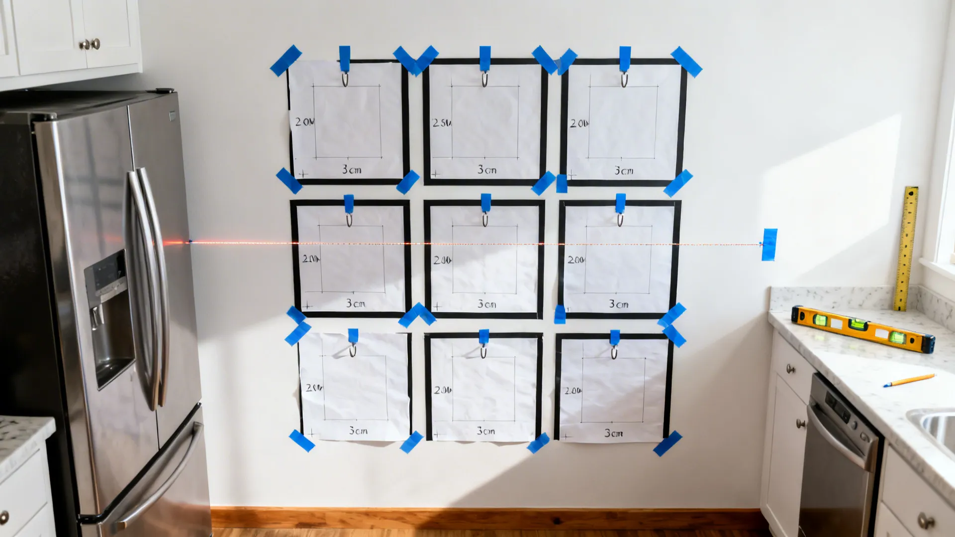 Curated Photo Grid to Balance Appliances