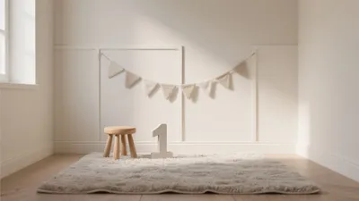 Soft Neutral Children’s Room with Minimal Decor
