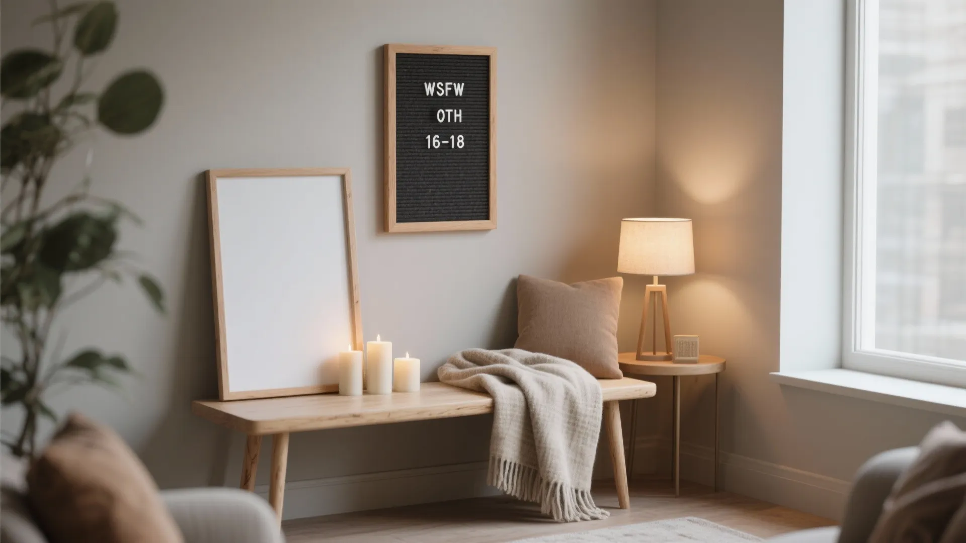 Photo Nook with Reusable Props