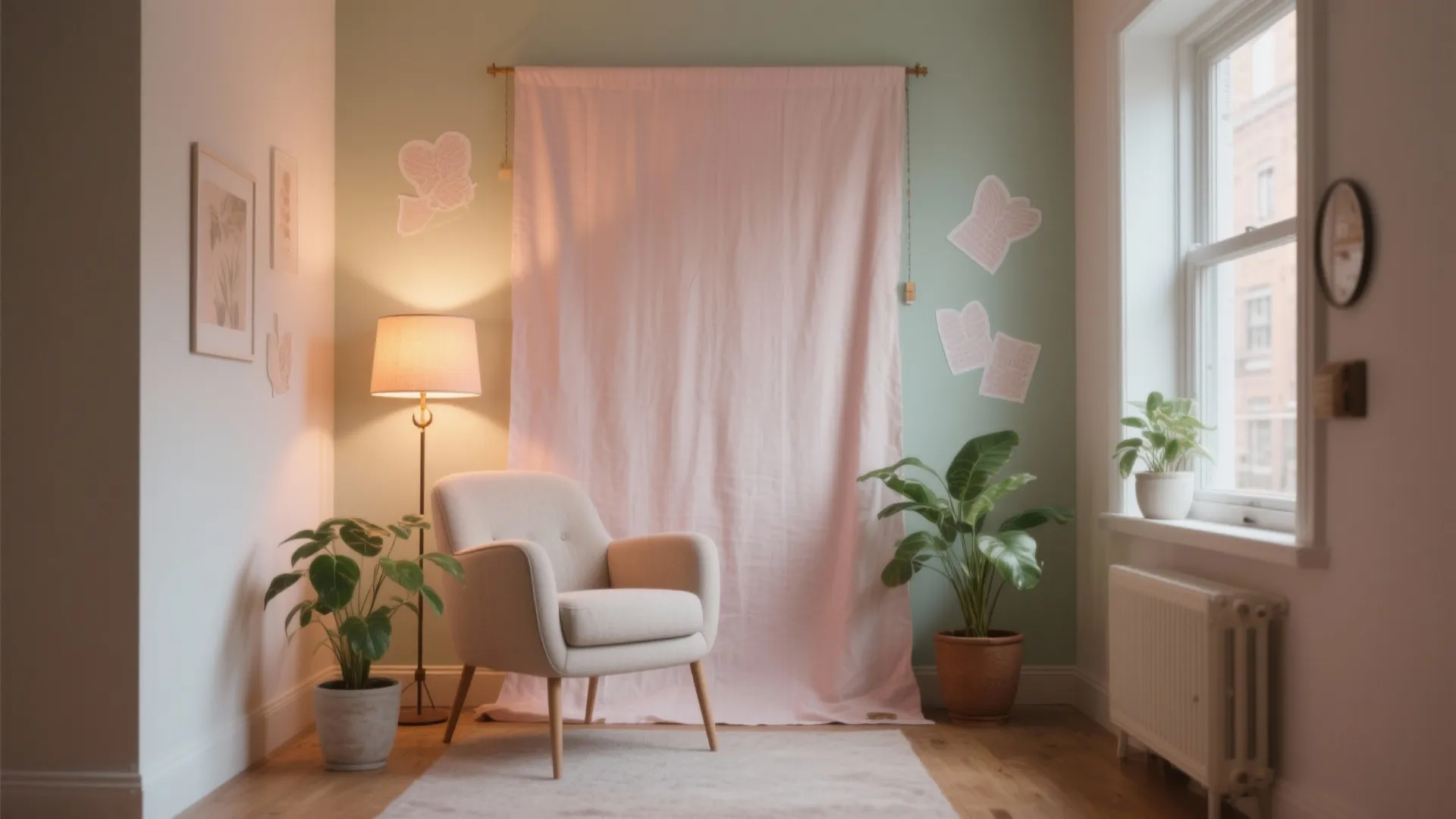 Photo Corner + Layered Lighting