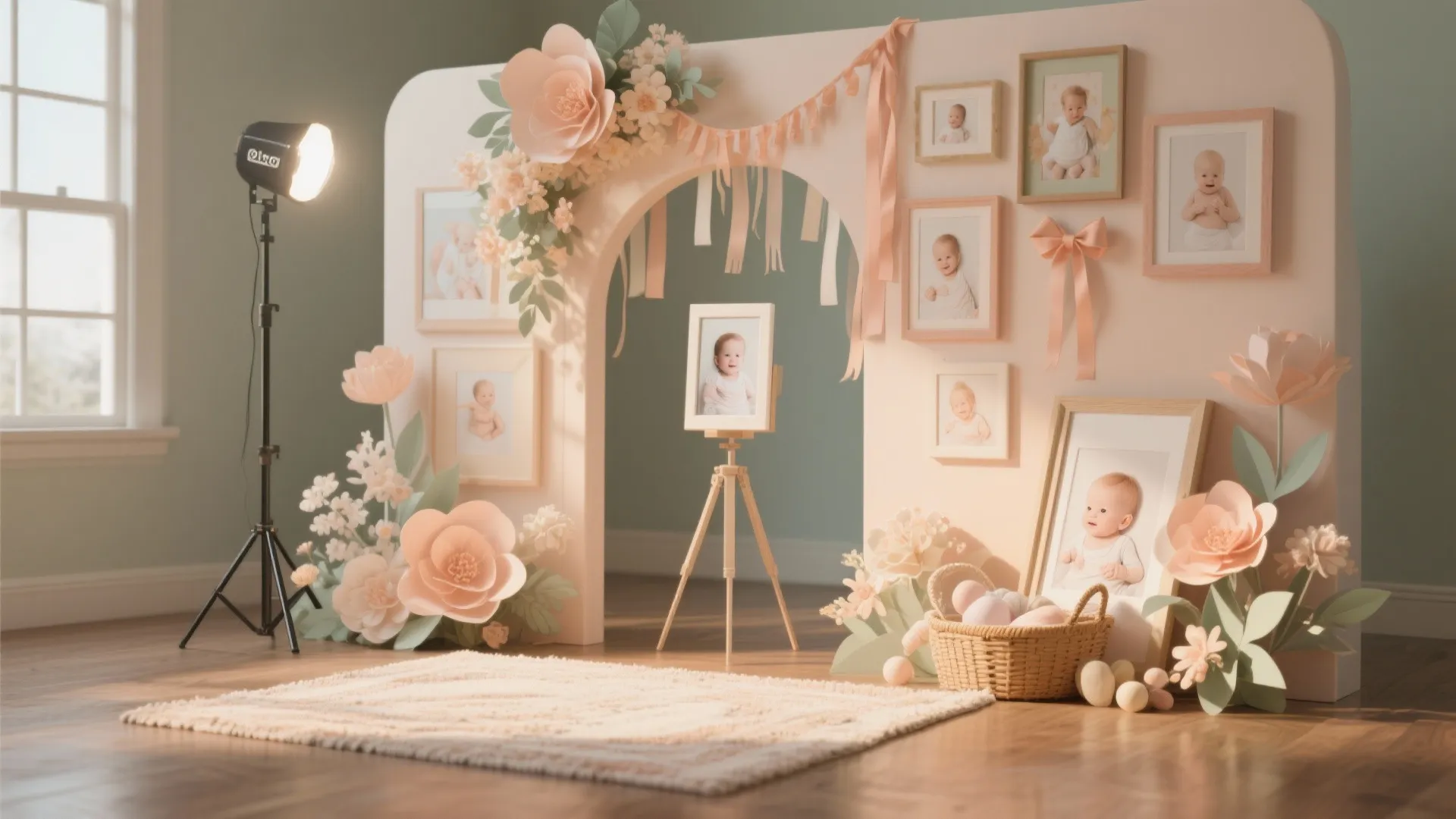 Interactive Focal Wall: Mini Photo Moment