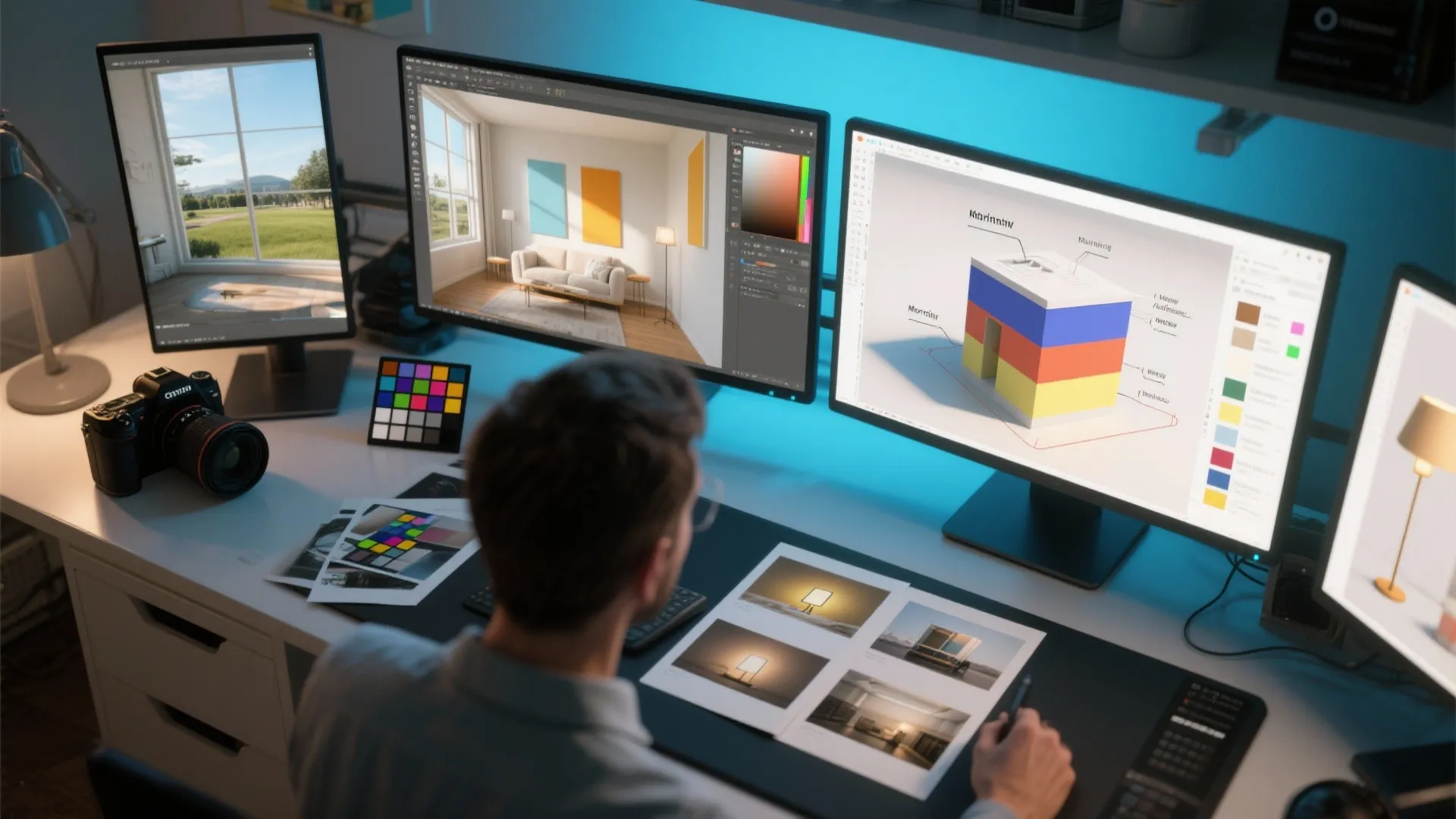 4. Sample smart: project paint into photos and 3D models