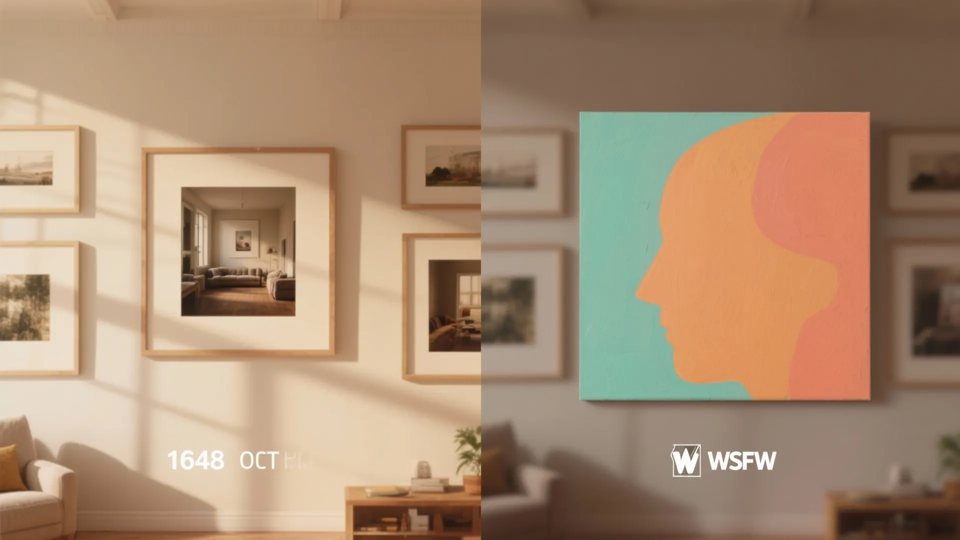 5. Whimsical Photo-to-Canvas Mix