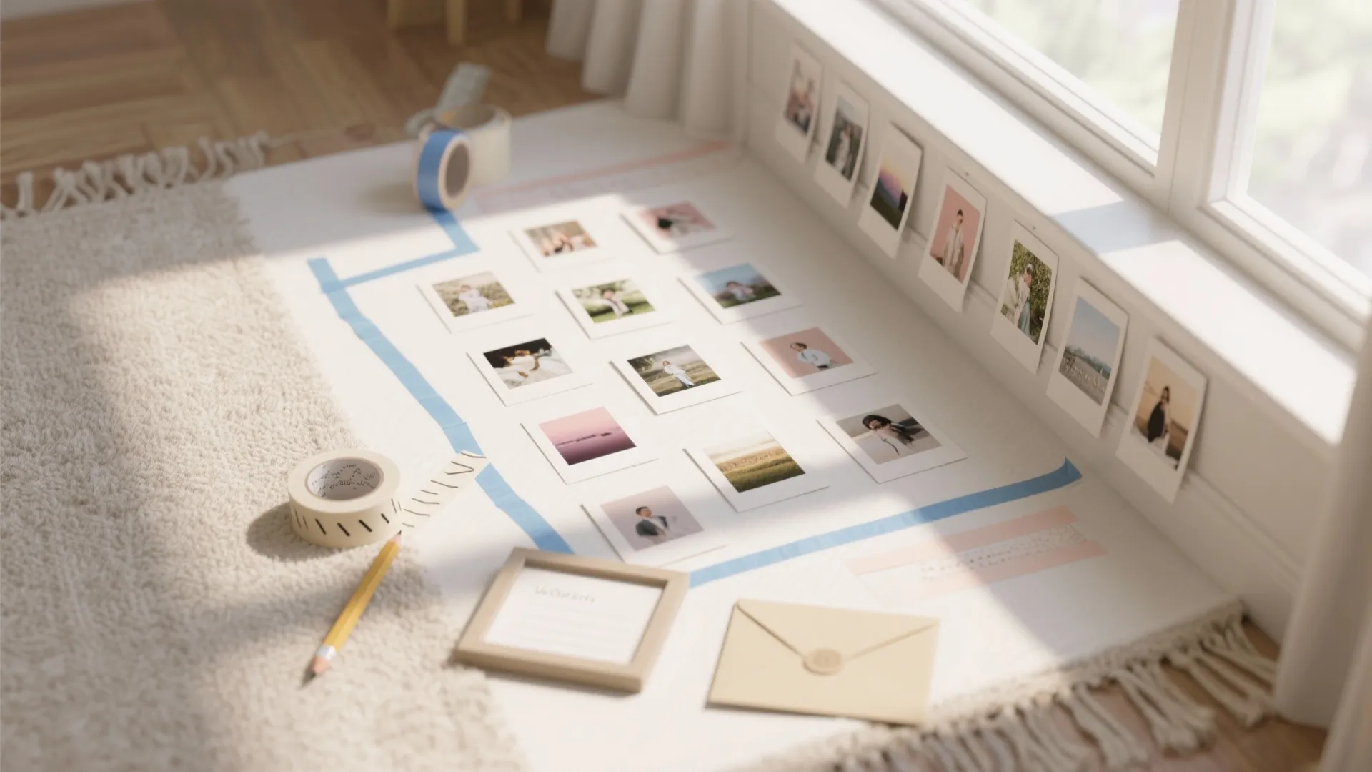 Milestone Photo Wall: 100 Days in 100 Little Moments