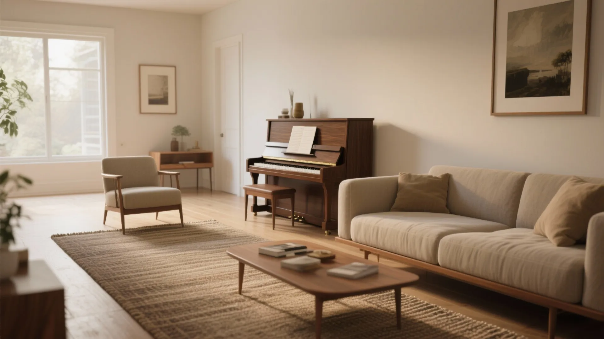 1. Treat the piano like furniture first, instrument second