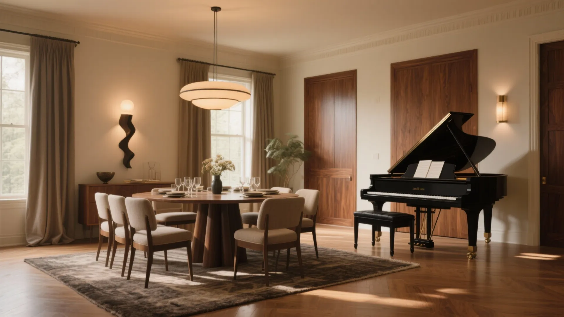 5 Piano in Dining Room Ideas