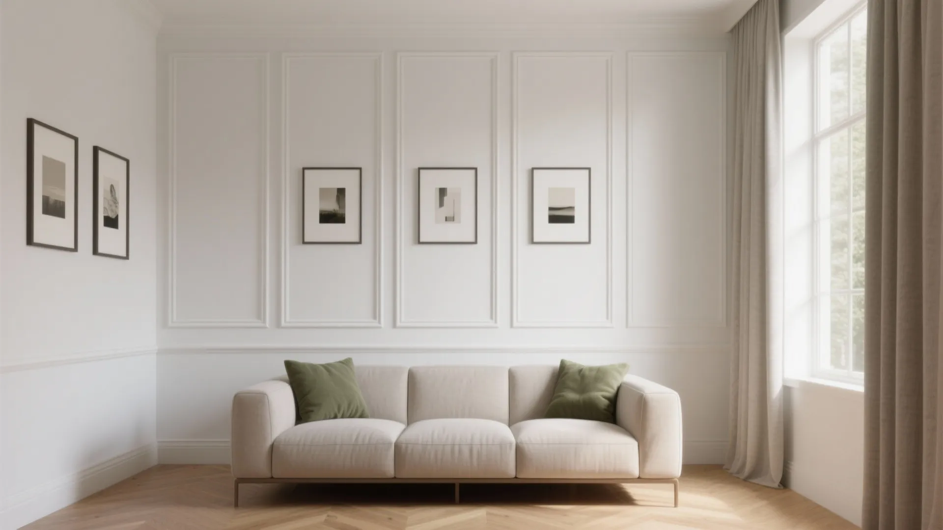 Modern Picture-Frame Molding Grids