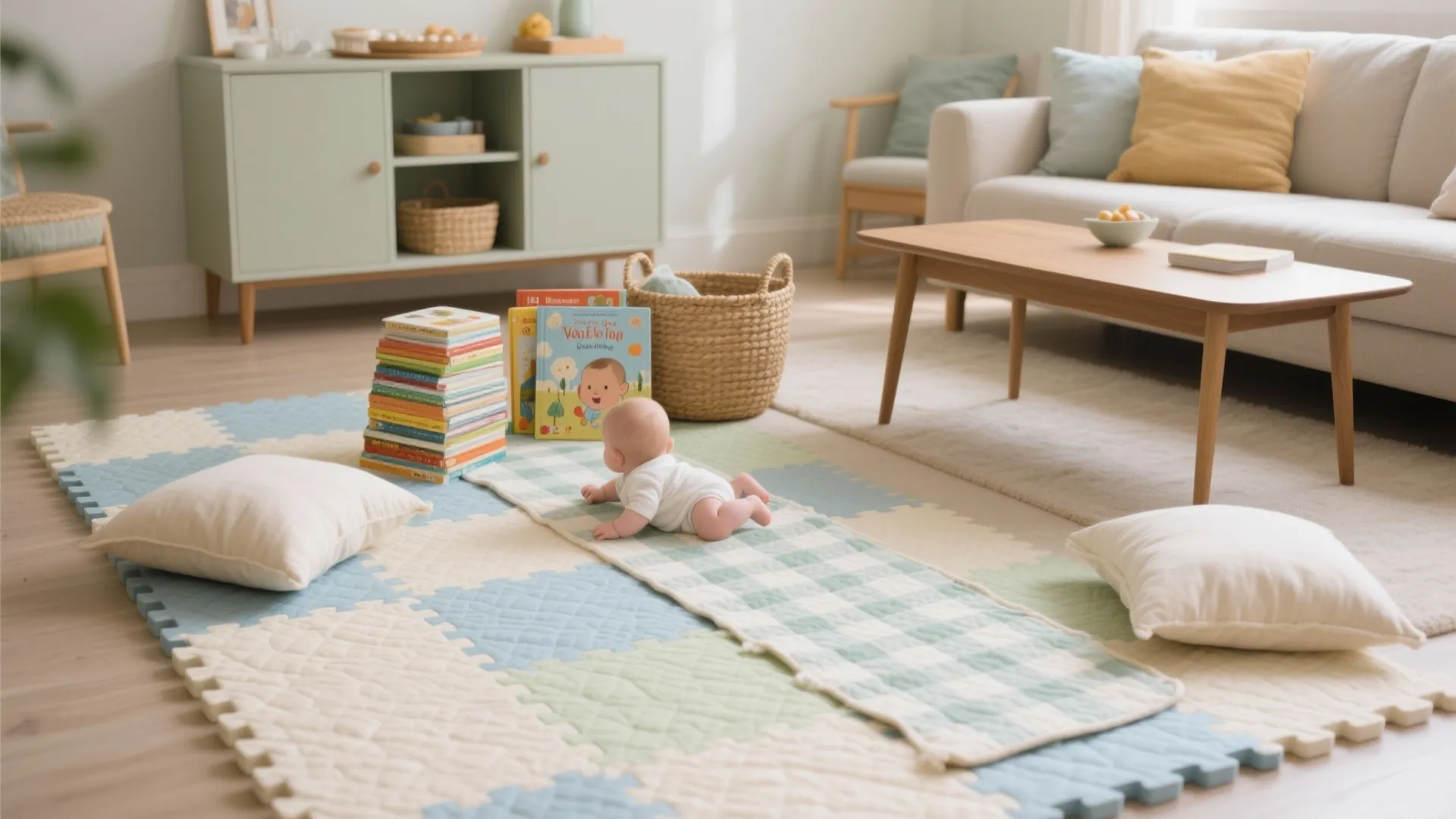 Storybook Picnic Floor Setup