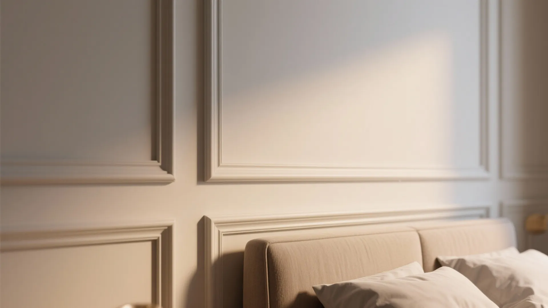 2. Picture-Frame Molding — Classy Panels Without Heavy Materials