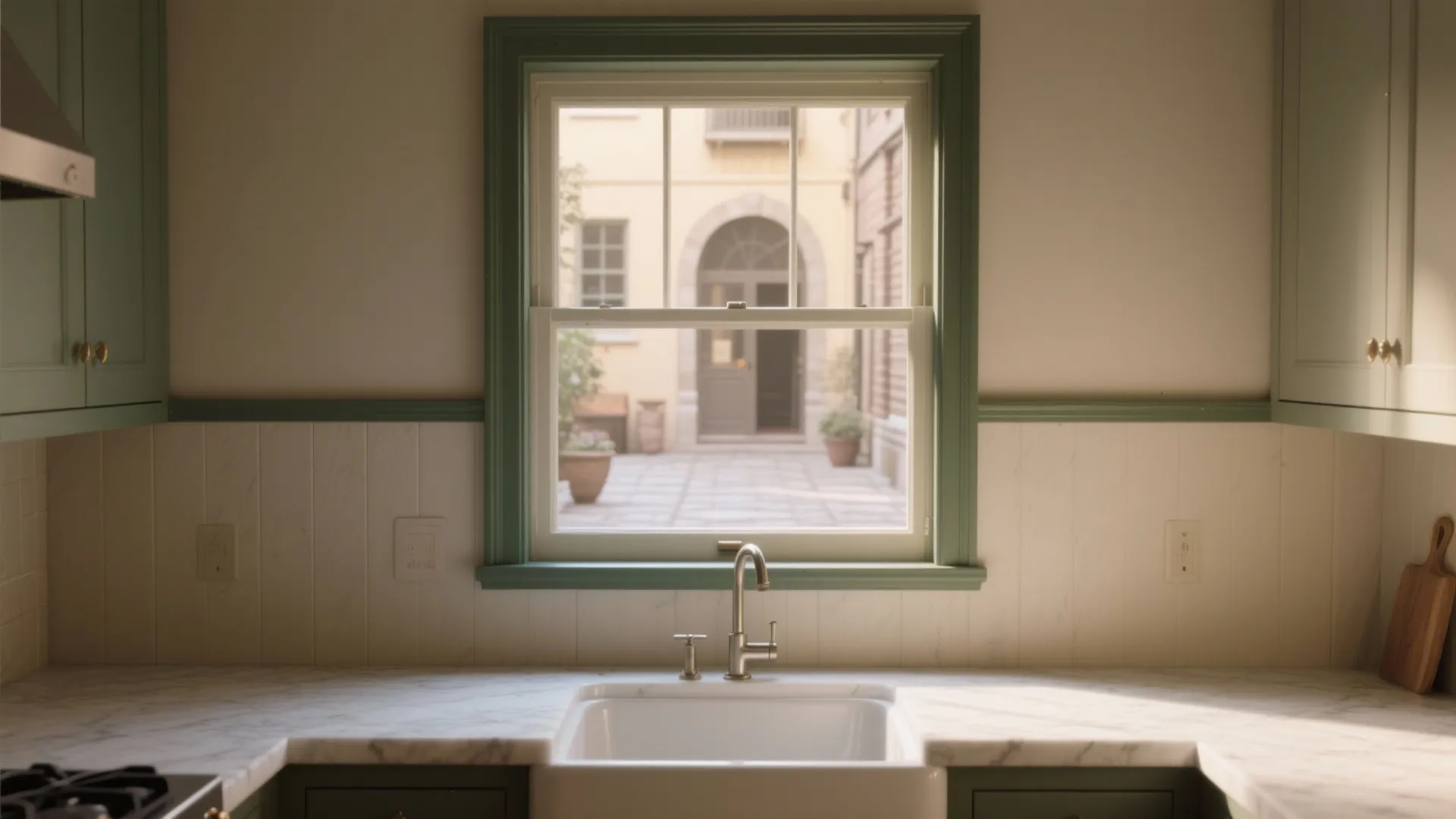 5. Picture Frame Window as a Focal Point