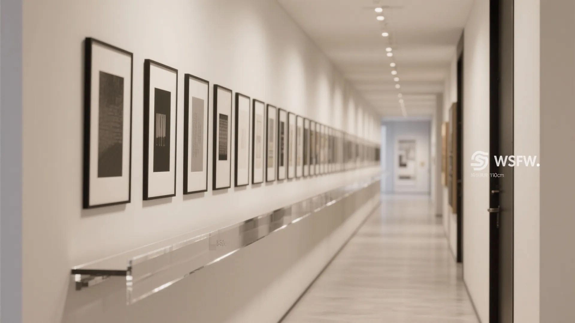 Gallery-Look Picture Ledge & Slim Frames