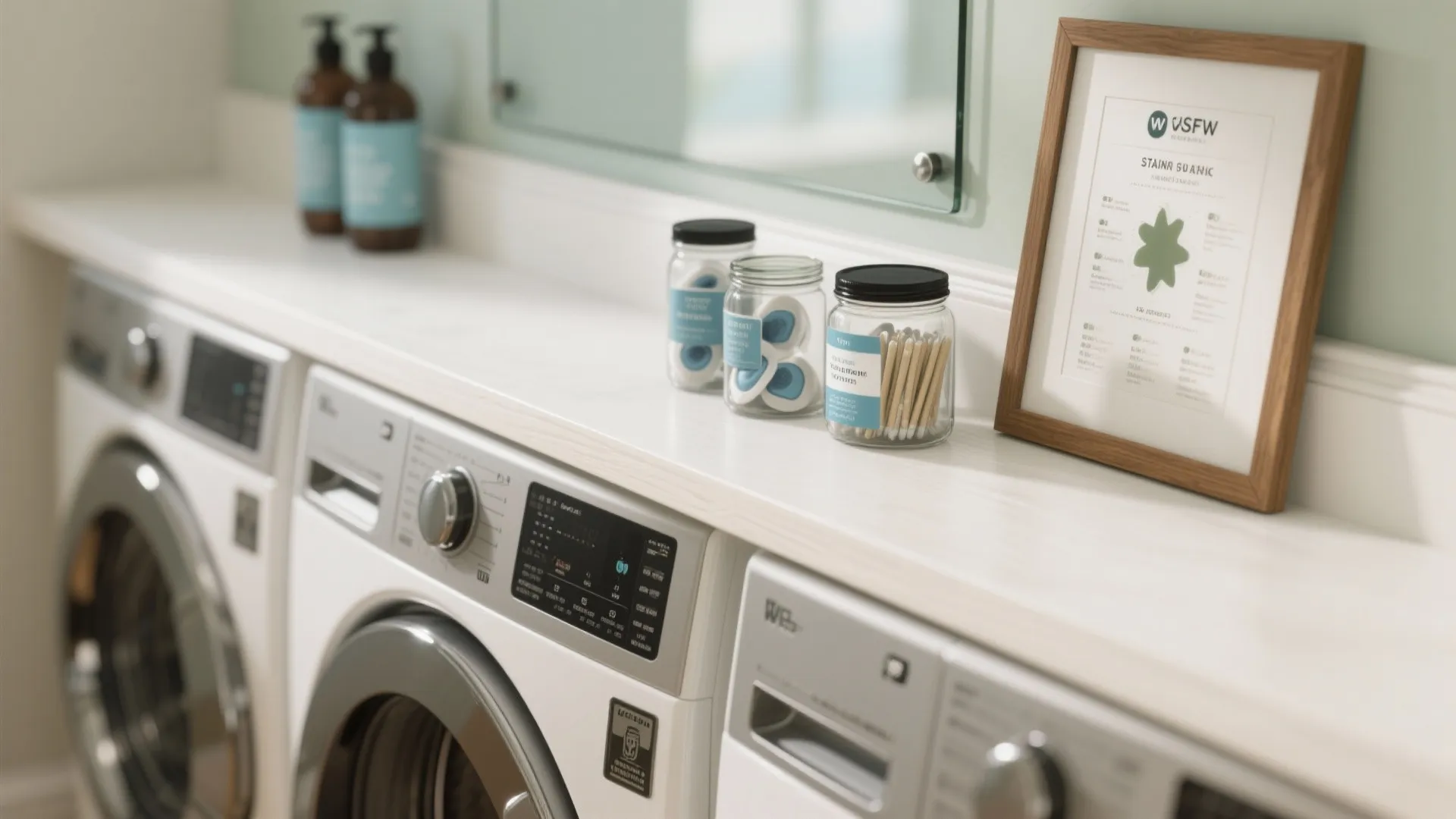 Idea 3: Slim Picture Ledges Over the Machines