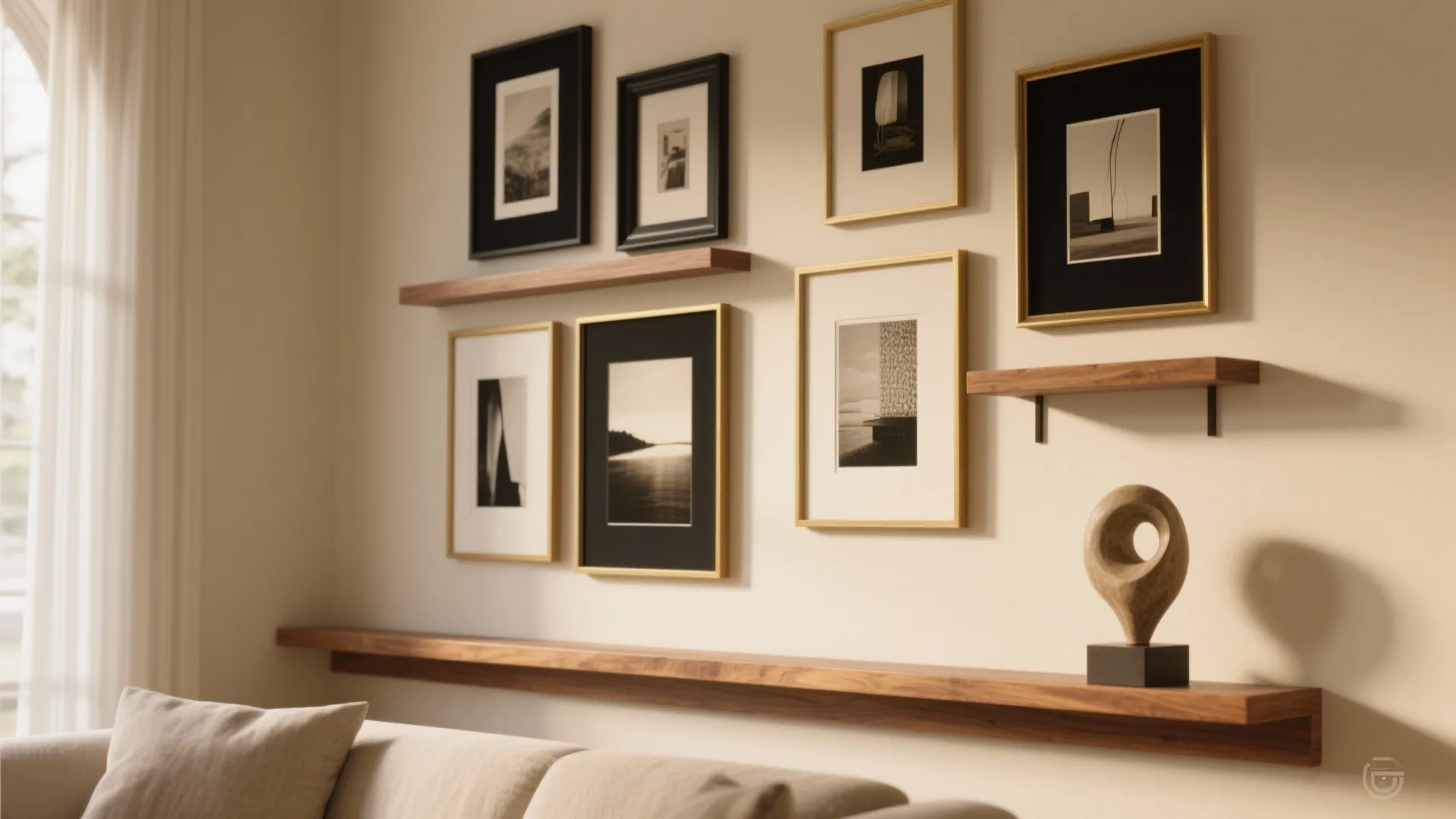 Use Picture Ledges for Easy Rotation