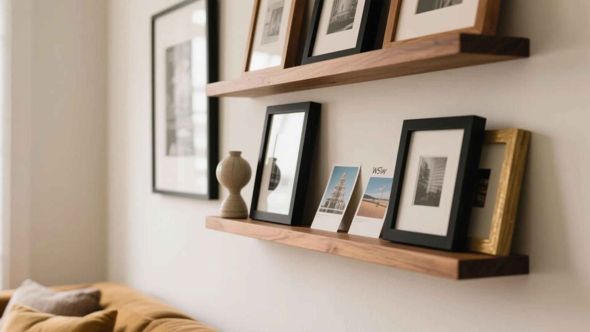 Idea 3: Picture Ledges for Easy Swaps