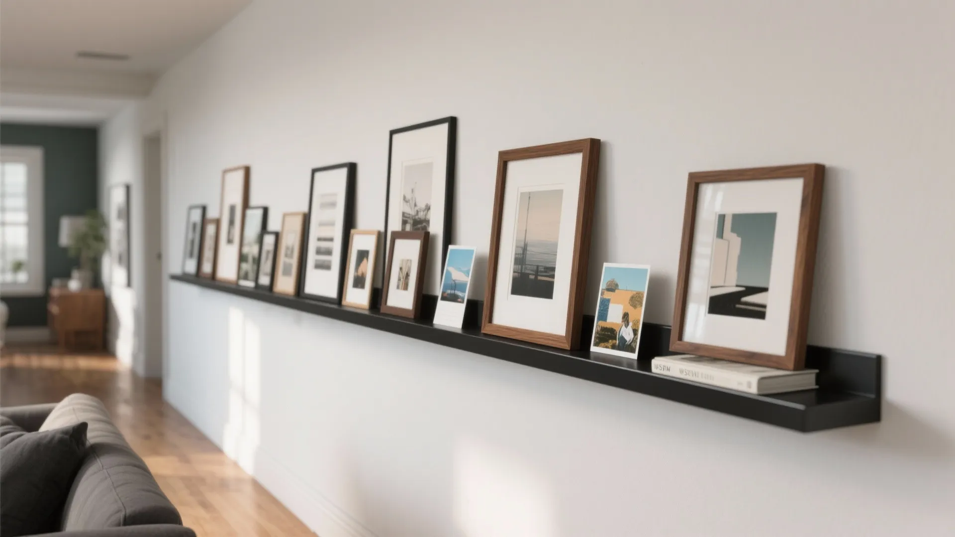 Gallery-Style Picture Ledges