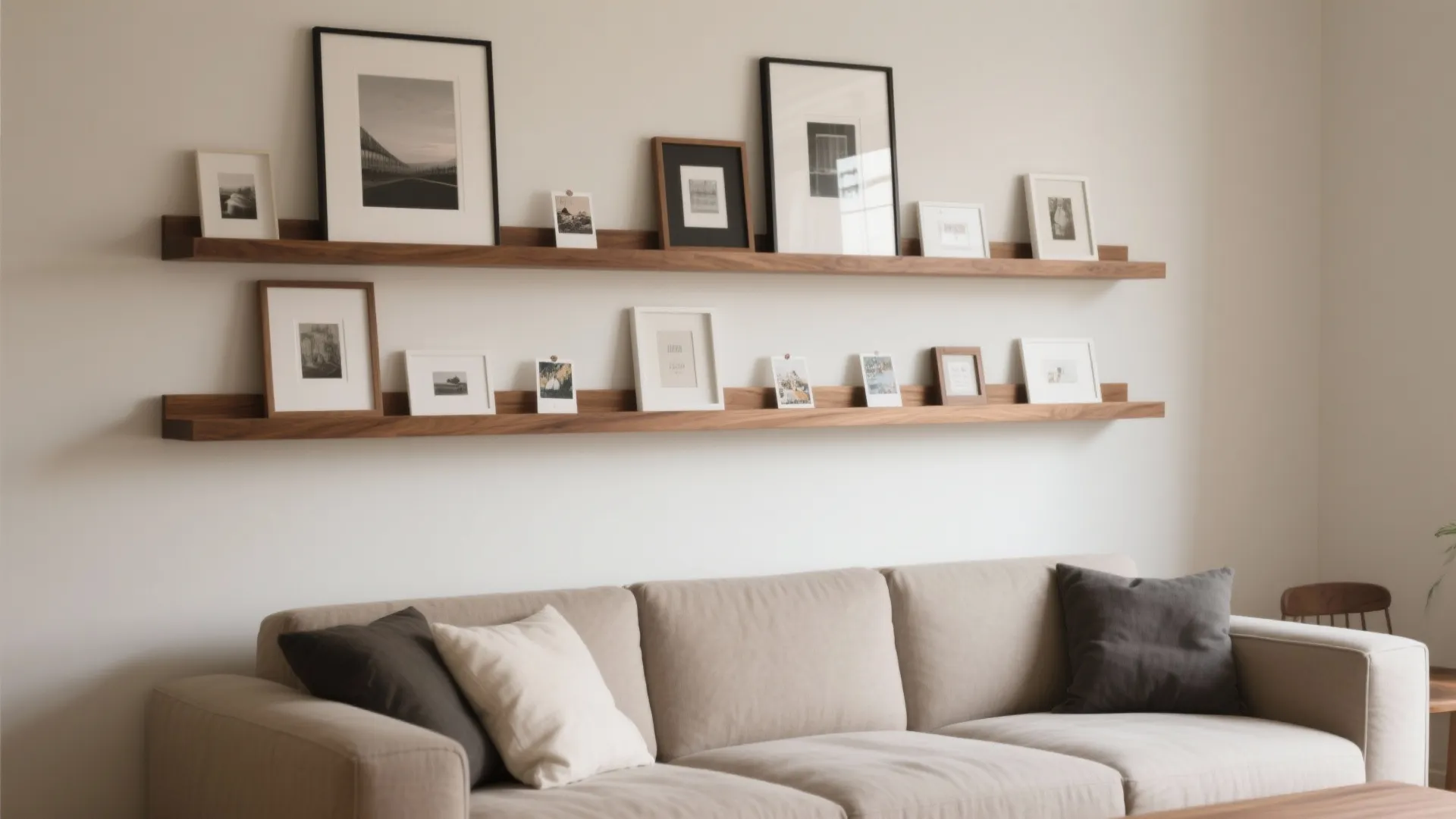The Easy Switch: Floating Picture Ledges