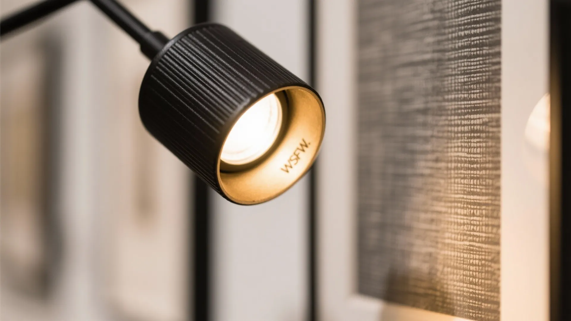 3) Picture lights and art-forward sconces