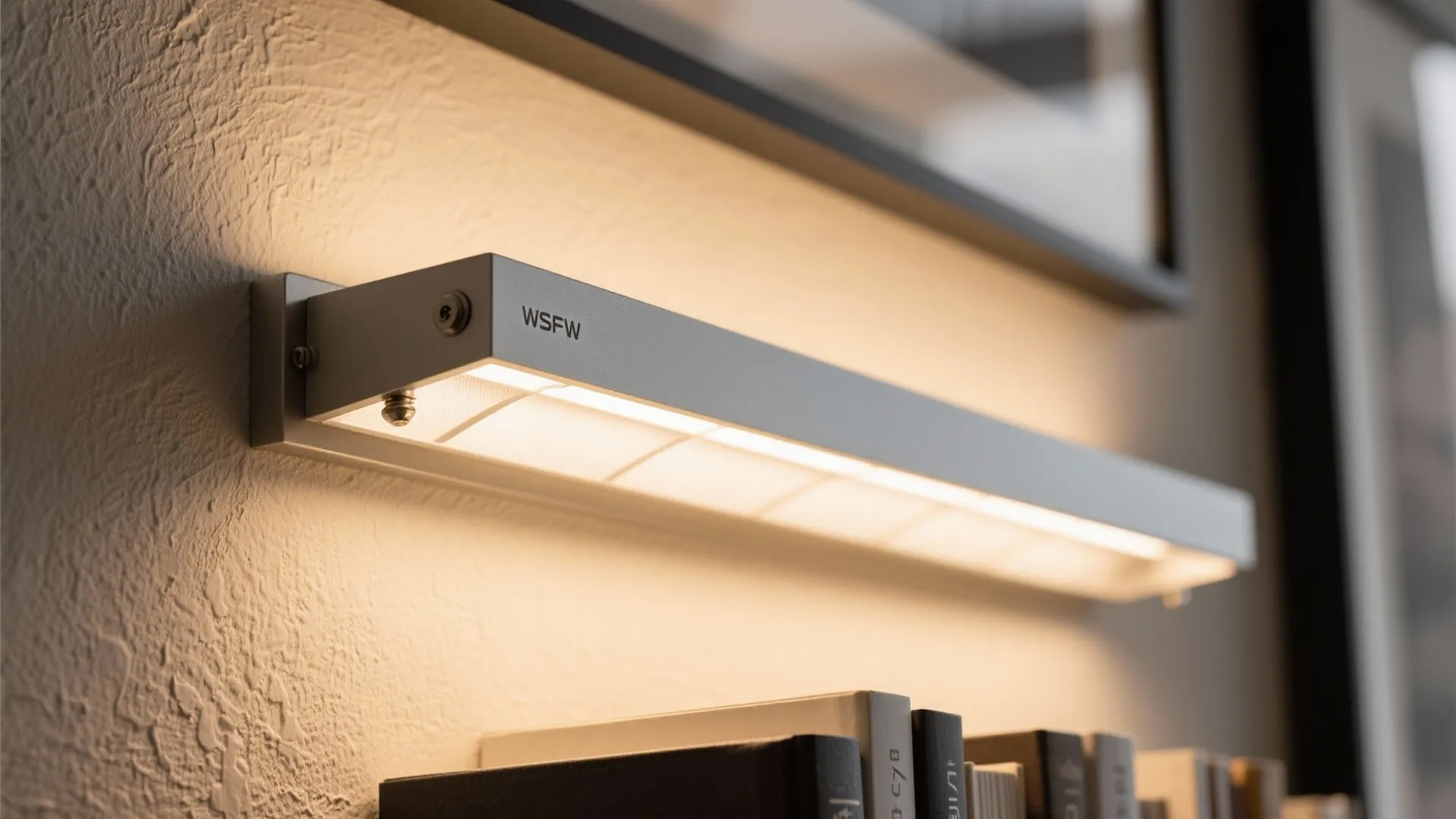 Slim Picture-Light Style Sconces for Cozy Nooks