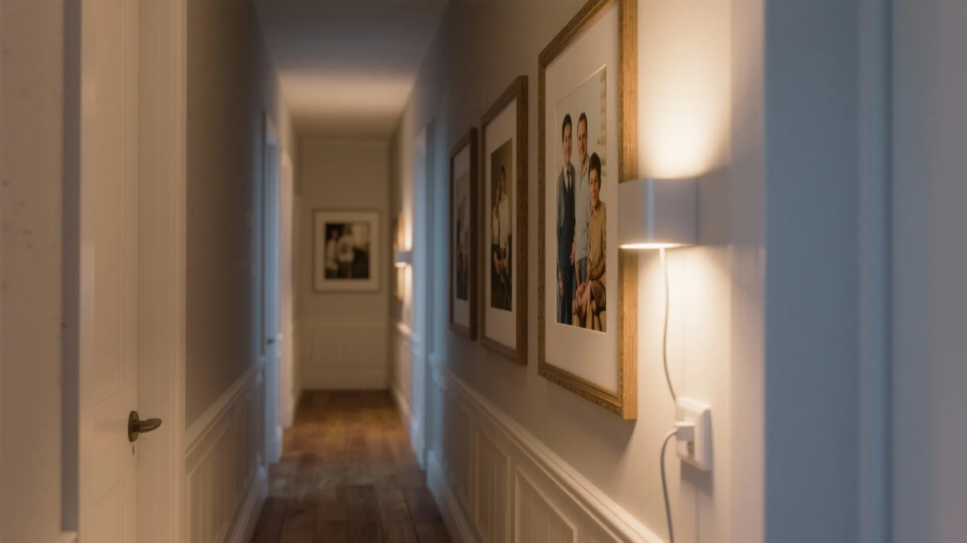 2. Plug-in picture light to highlight artwork or photos