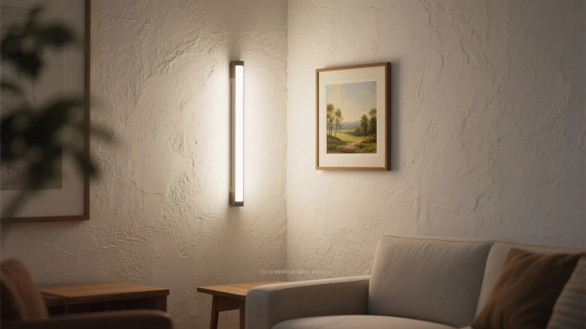 3) Picture-light style sconces to spotlight art and texture