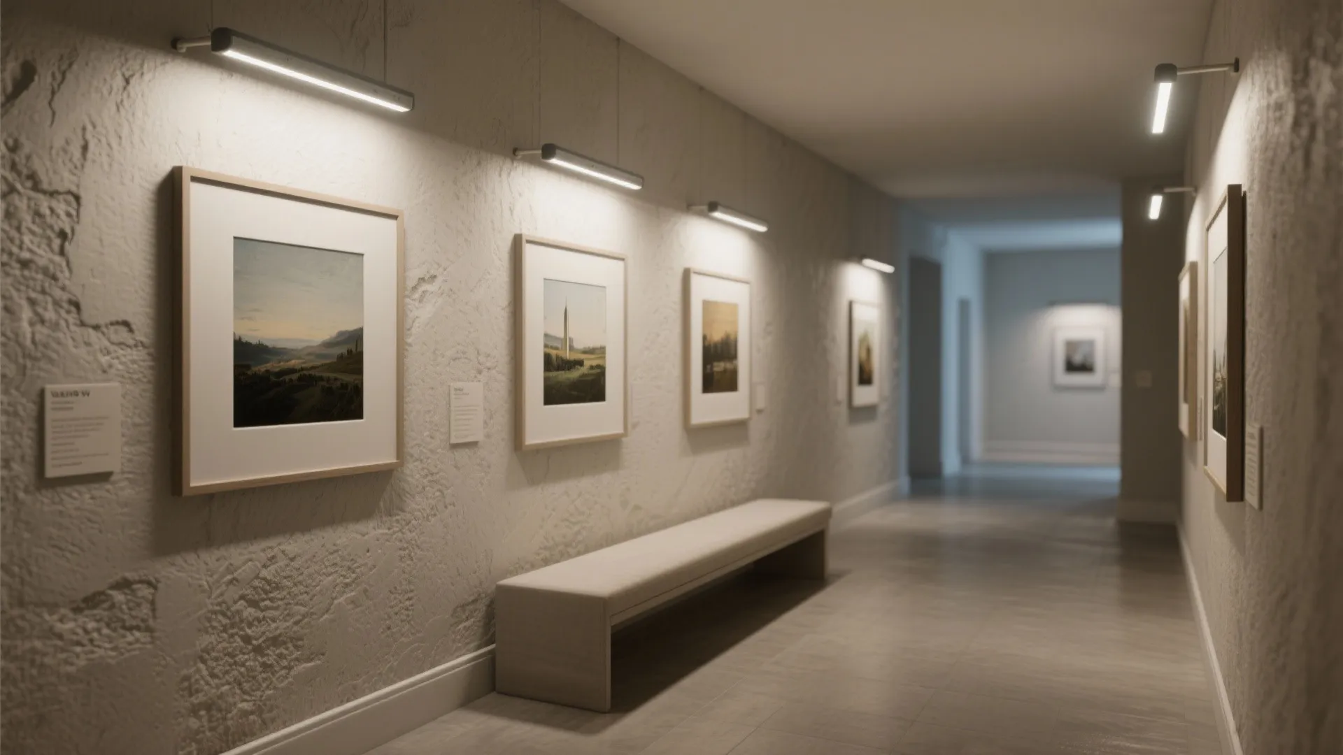 2. Layer Accent Lighting Above Artwork