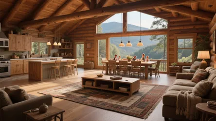 Cozy 4-Bedroom Cabin Ideas