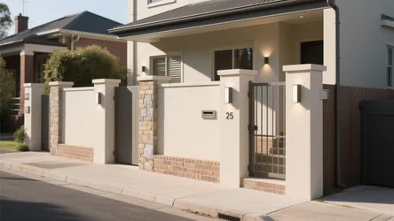 5 Boundary Wall Pillar Design Ideas