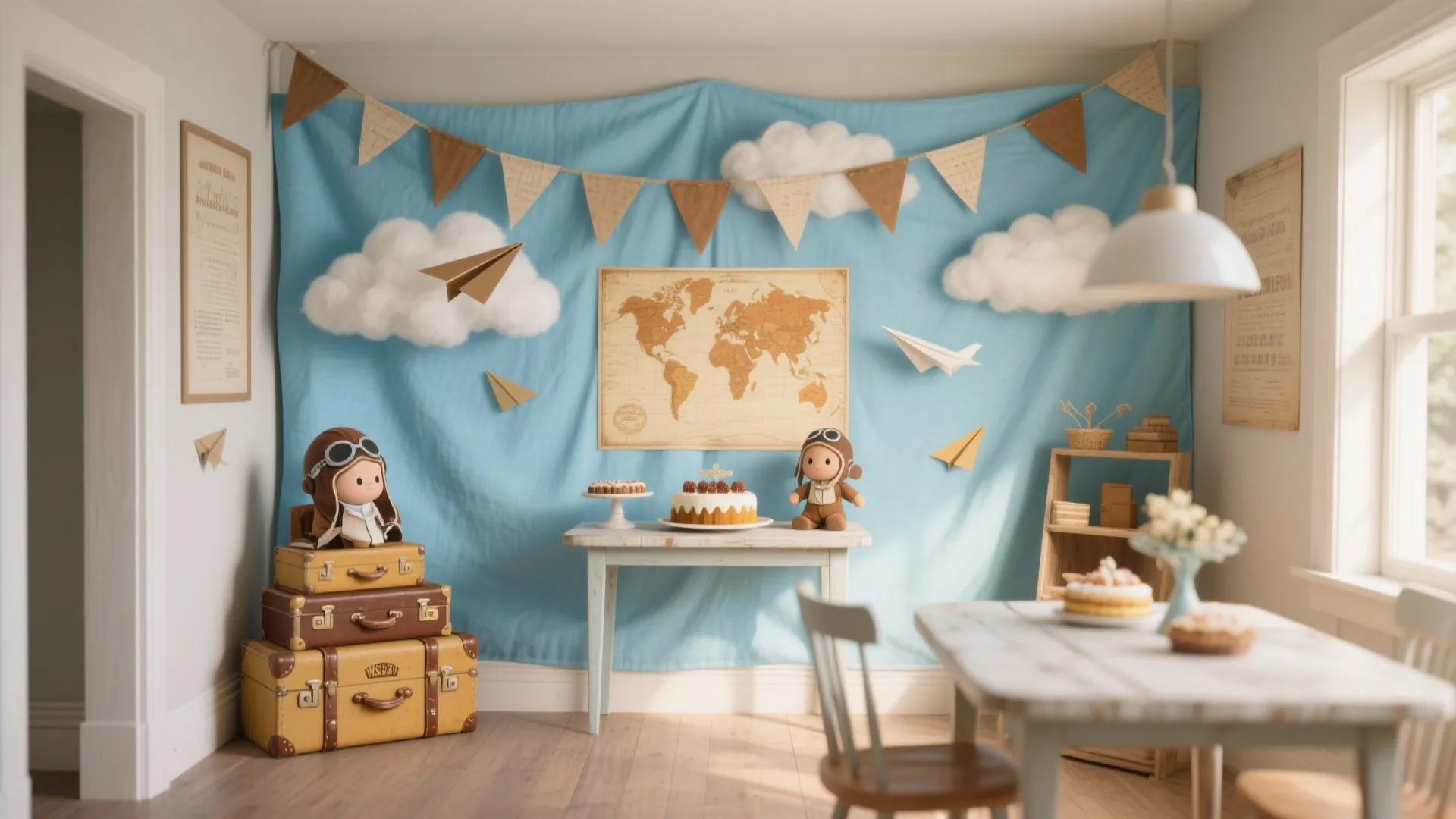 Sky-High Little Pilot Birthday