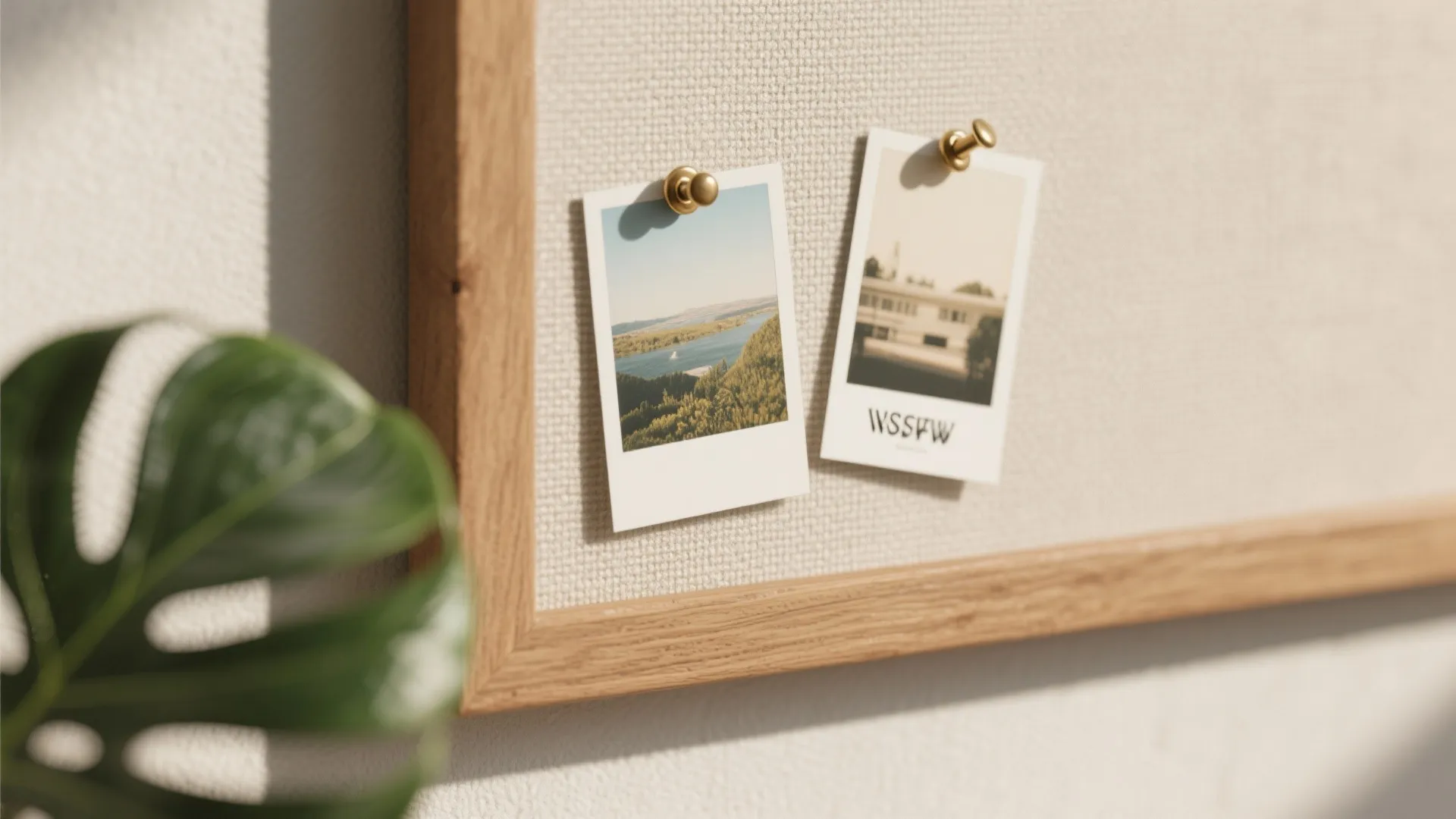 Personality Corners: Pinboard + Plant + Ritual