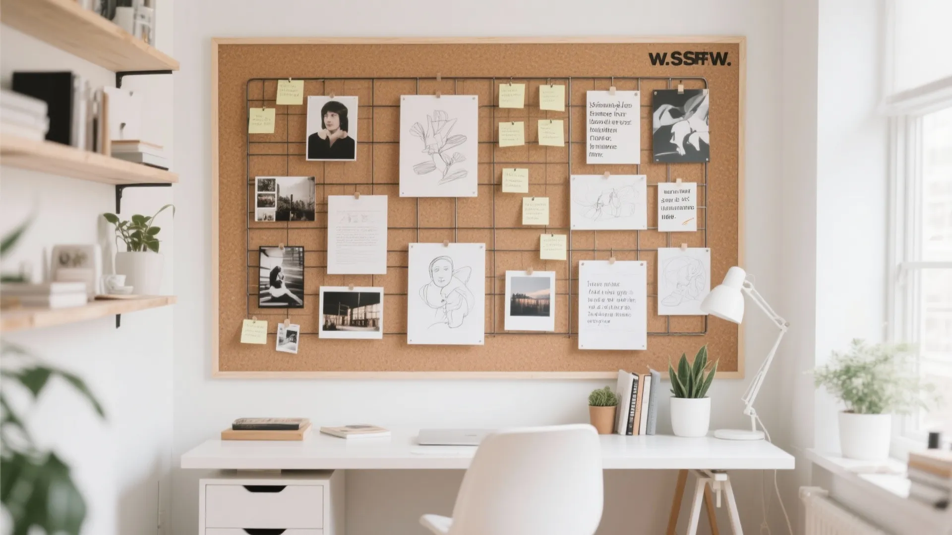 10. Personalized Pinboard Wall