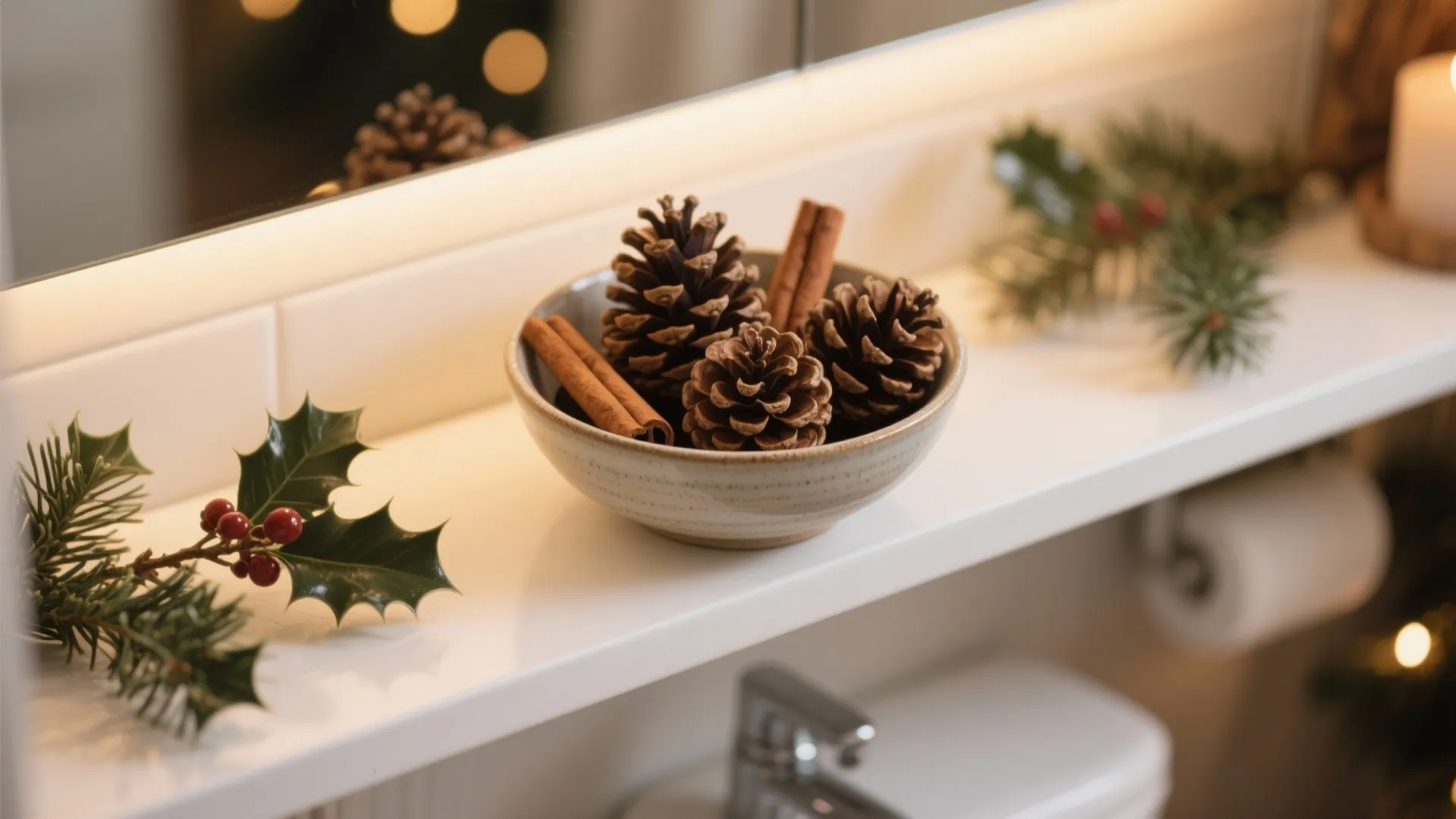 9. Pinecone Decor