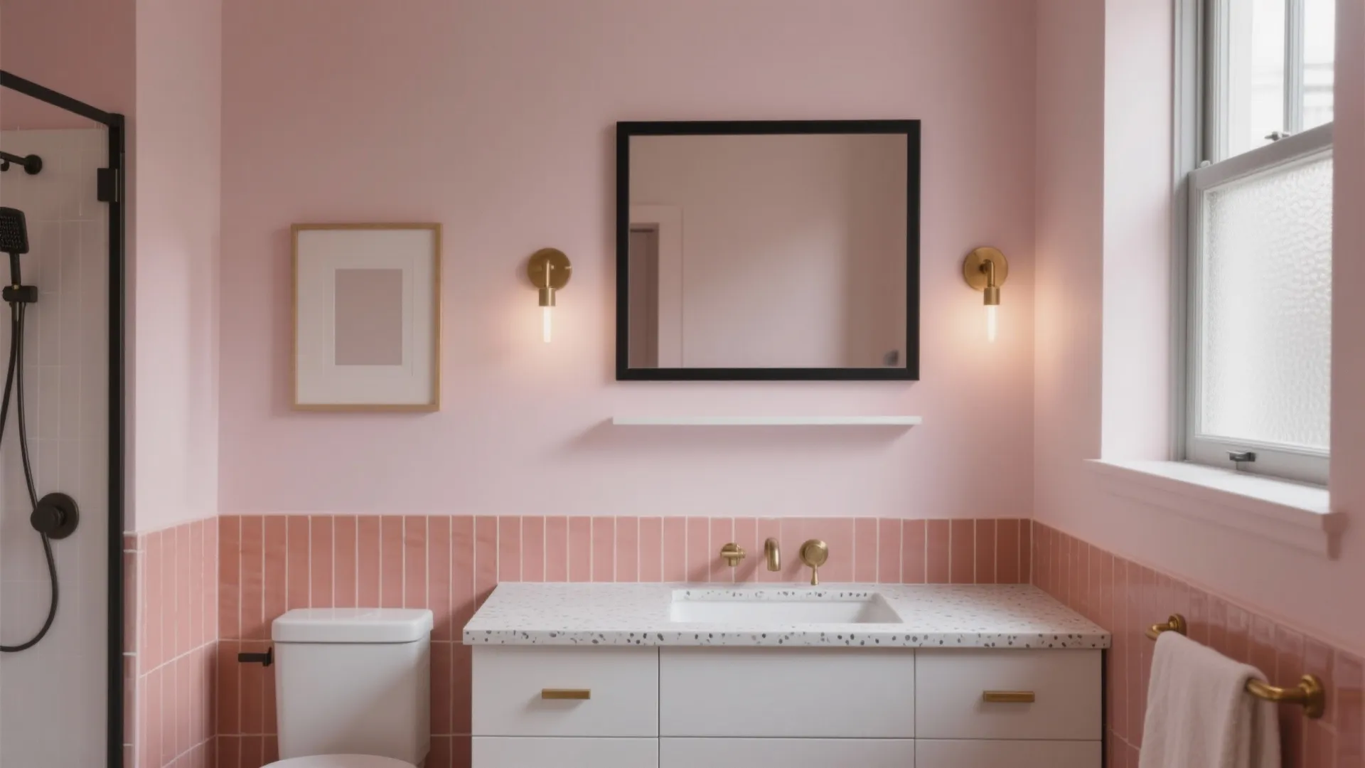 Pink Bathroom Wall Decor: 5 Ideas I Love: Small spaces, big personality—my favorite ways to use pink on bathroom walls without tipping into candy shop territory.