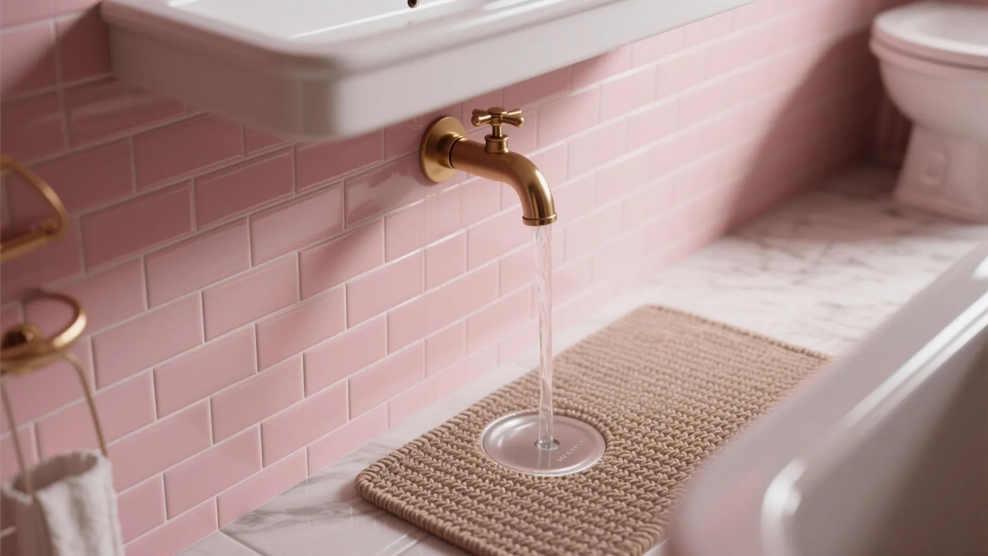 4. Accents, Tiles and Textures in Bathrooms