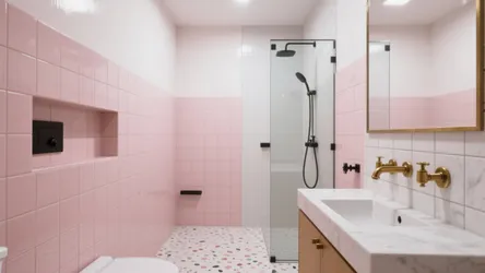 5 Inspiring Ideas for Pink Bathroom Tiles