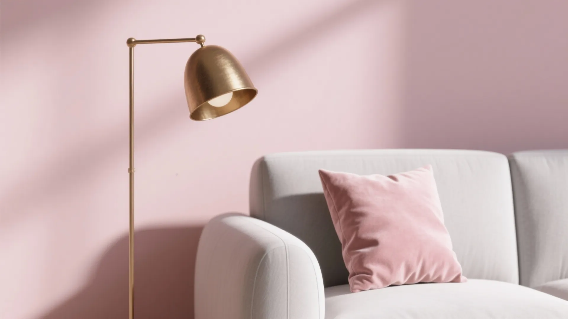 Modern Light Pink + Metallic Accents