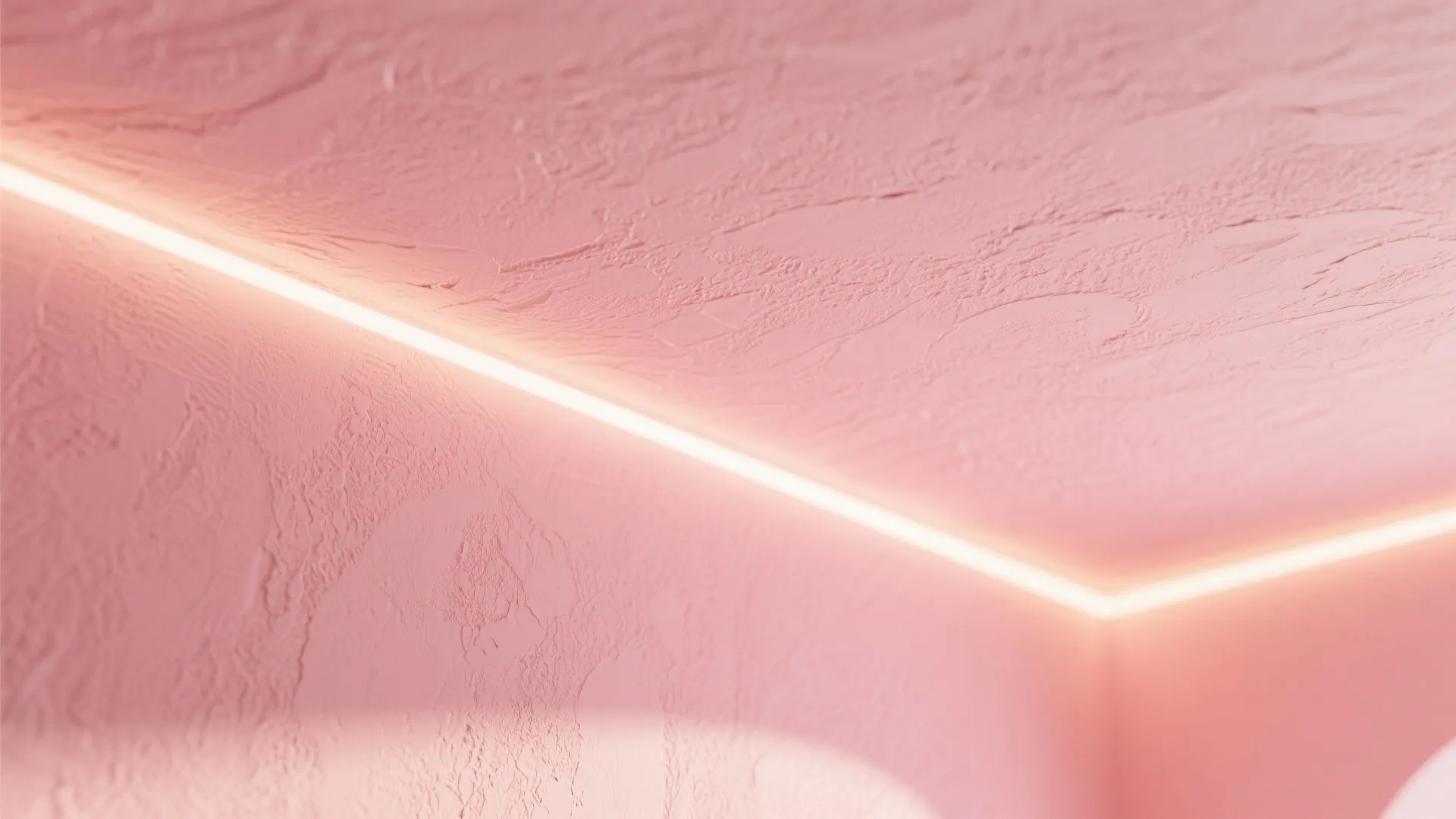 5. Pink as Accent in Textures and Ceilings
