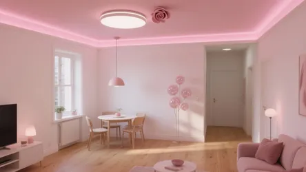 5 Pink Ceiling Light Ideas for Small Homes
