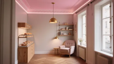 5 Small-Space Ideas for Ceiling Light Pink