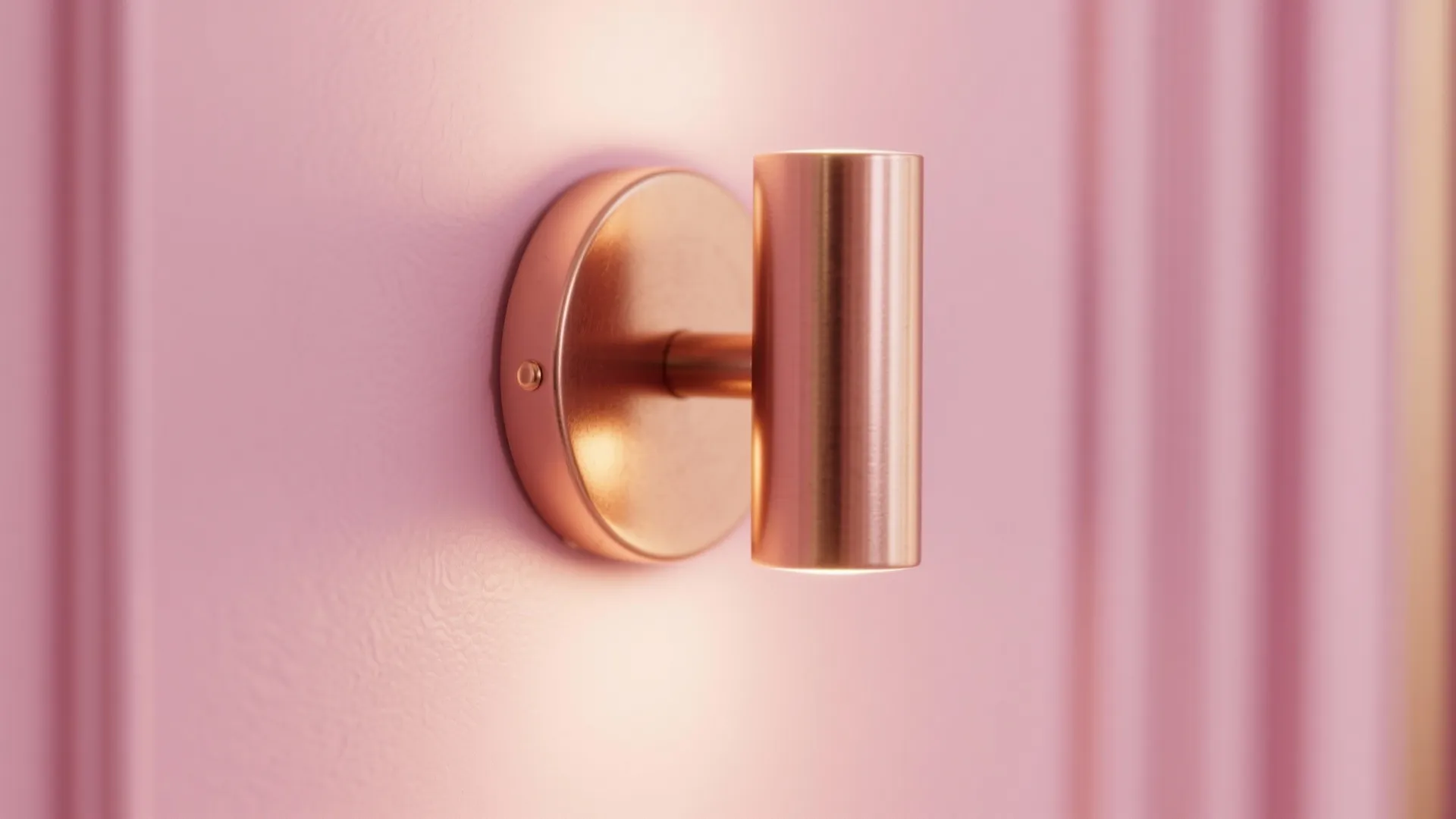 Pink and Gold Lighting Fixtures