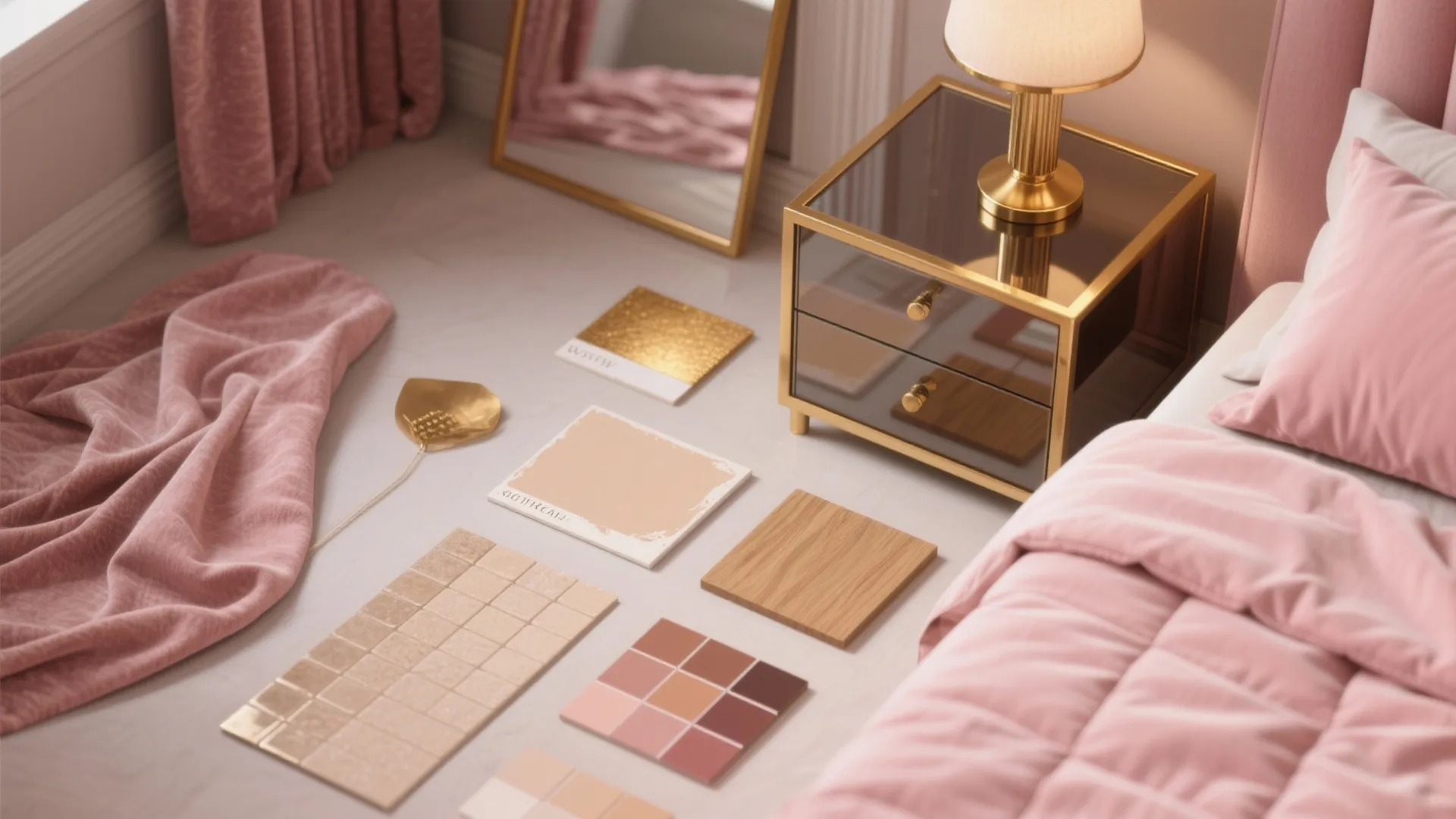 2. Pink-and-Gold Palette, but Grounded
