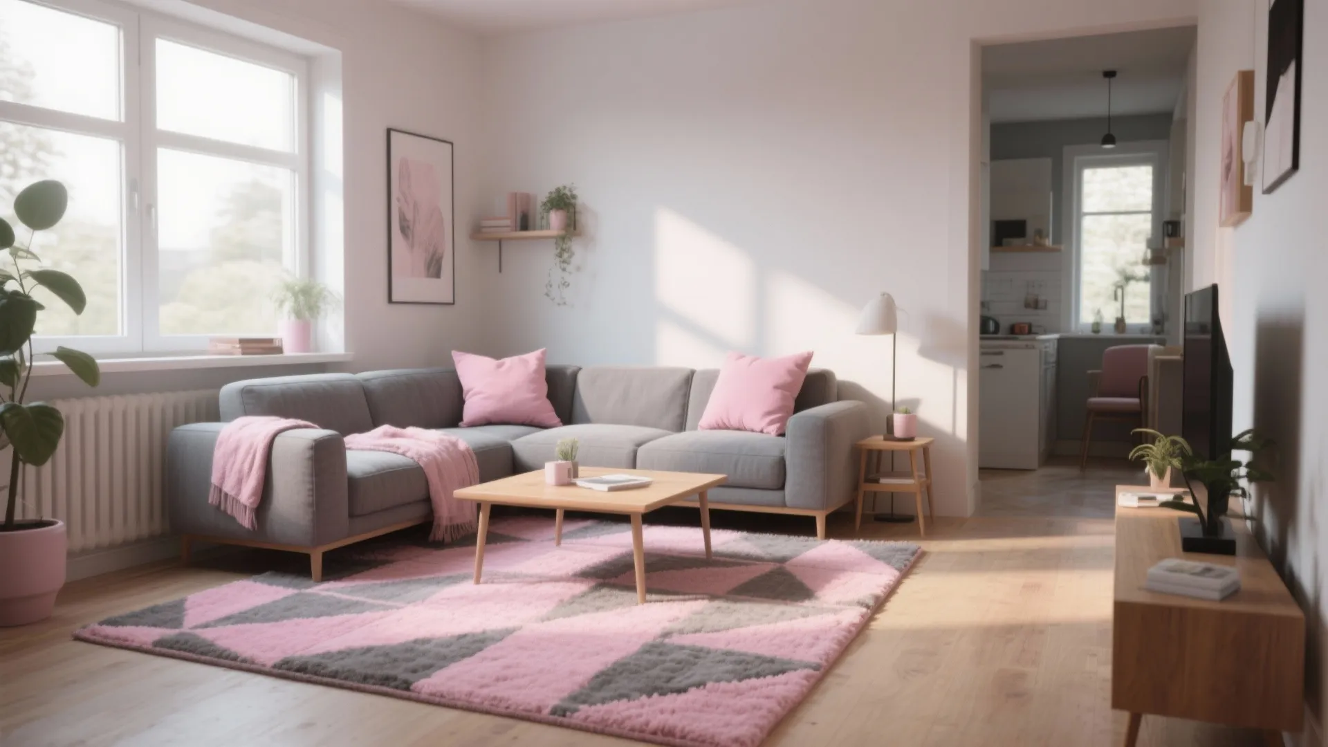 Textured Rug as a Statement