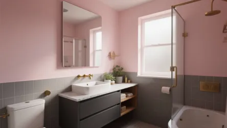 5 Pink and Grey Bathroom Decor Ideas